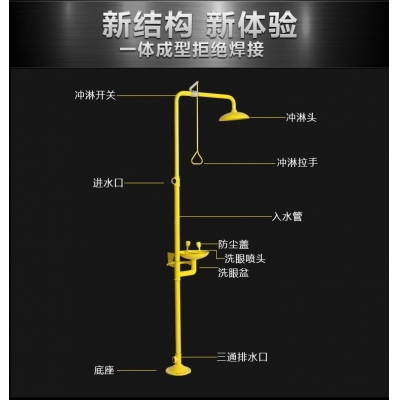 復(fù)合式耐腐蝕洗眼器