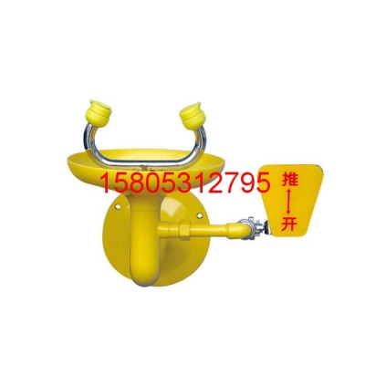 接墻式洗眼器WJH0759C 錦程安全洗眼器